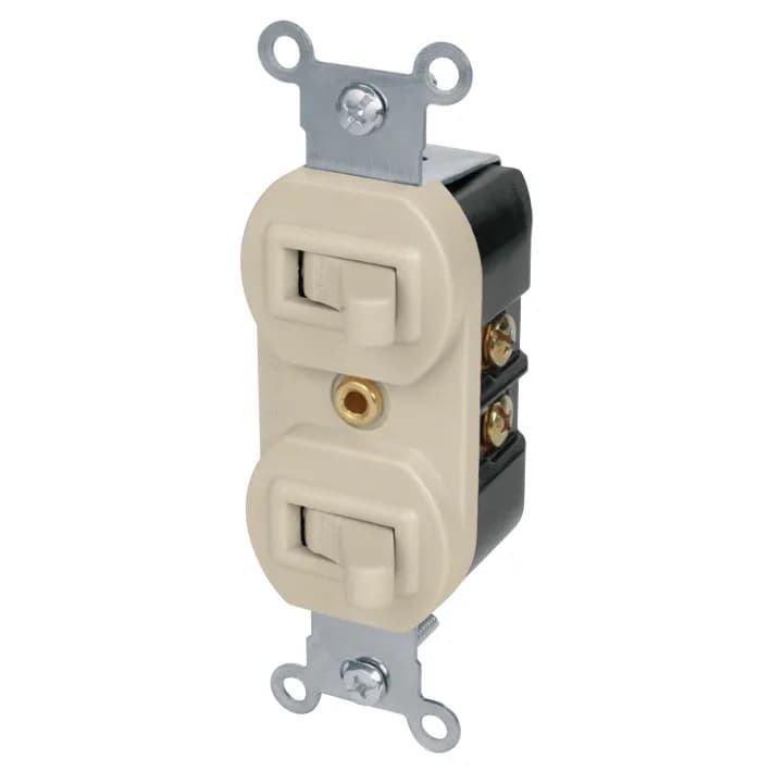 Interruptor de Palanca Doble Horizontal AKSI - 116823