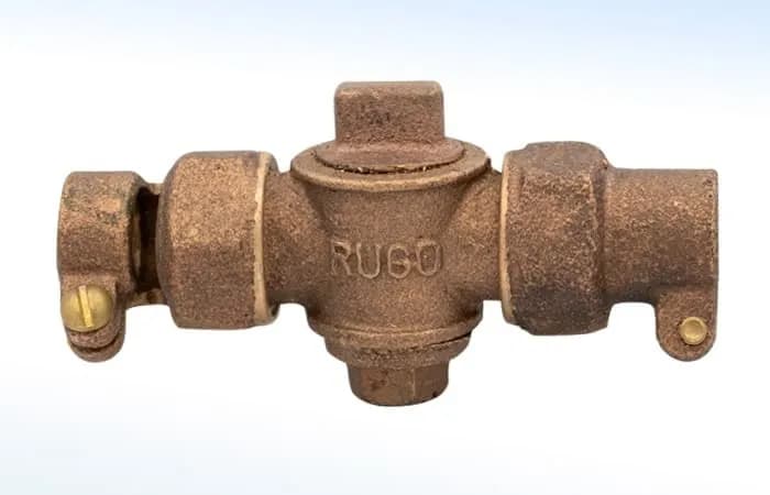 Válvula de Banqueta Fierro a Fierro 19 mm (3/4") Rugo - 87L3/4