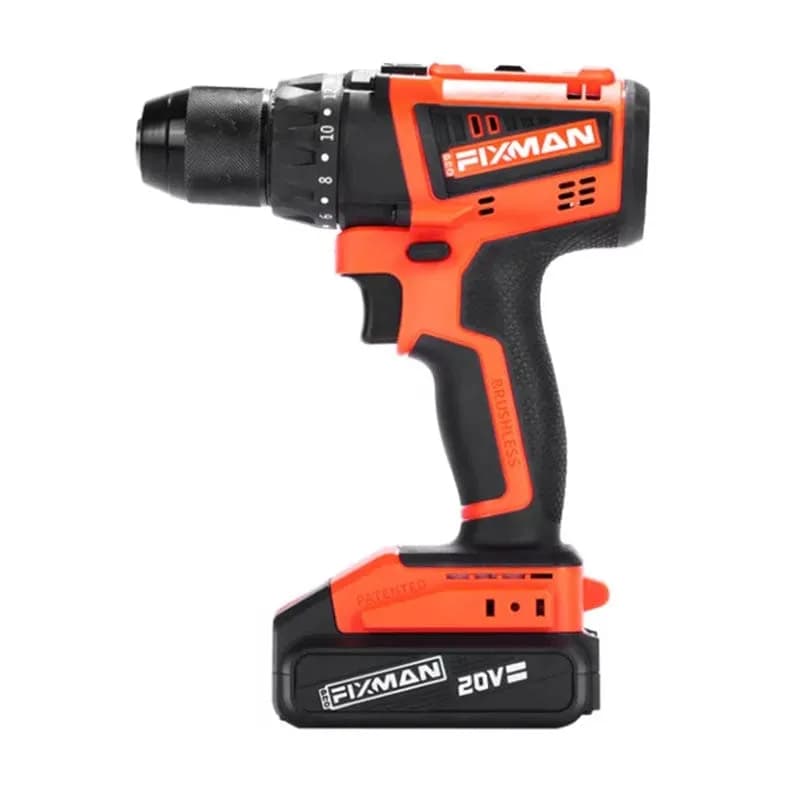 Taladro de Impacto Inalámbrico 20V 2 Baterías Fixman