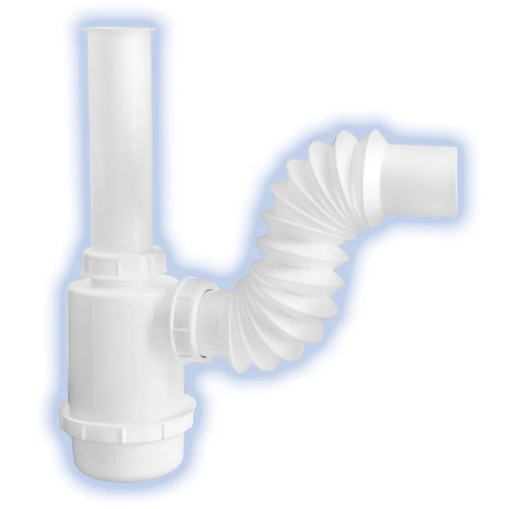 Trampa con Bote Grande Tubo y Extensión Flexible 25 cm Fleximatic - 2308