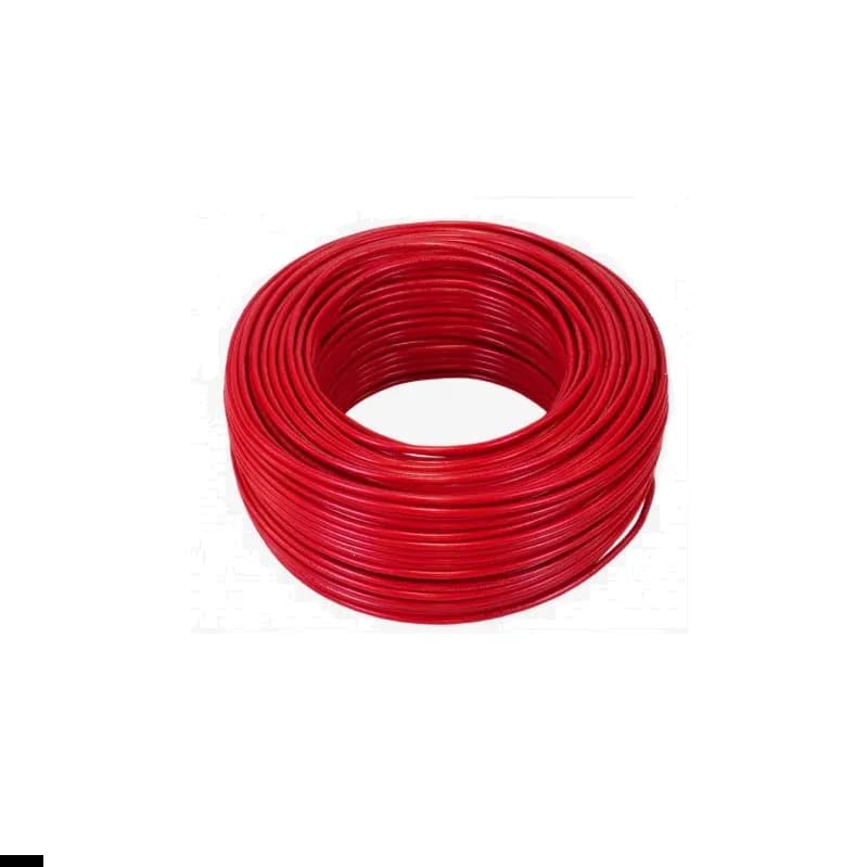 Cable THW calibre 8 rojo IUSA por metro - conductor de cobre 600V 90°C para instalaciones eléctricas