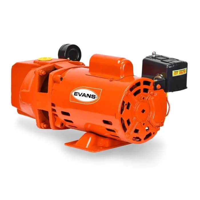 Bomba Jet Equipada 1/2 HP Evans JX1ME050E Hierro Gris 127/220V