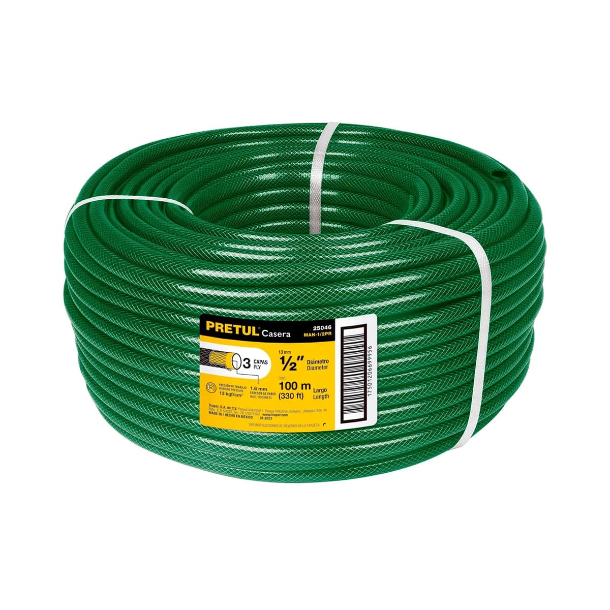 Manguera Tricapa 1/2" Venta por Metro Pretul - 25046