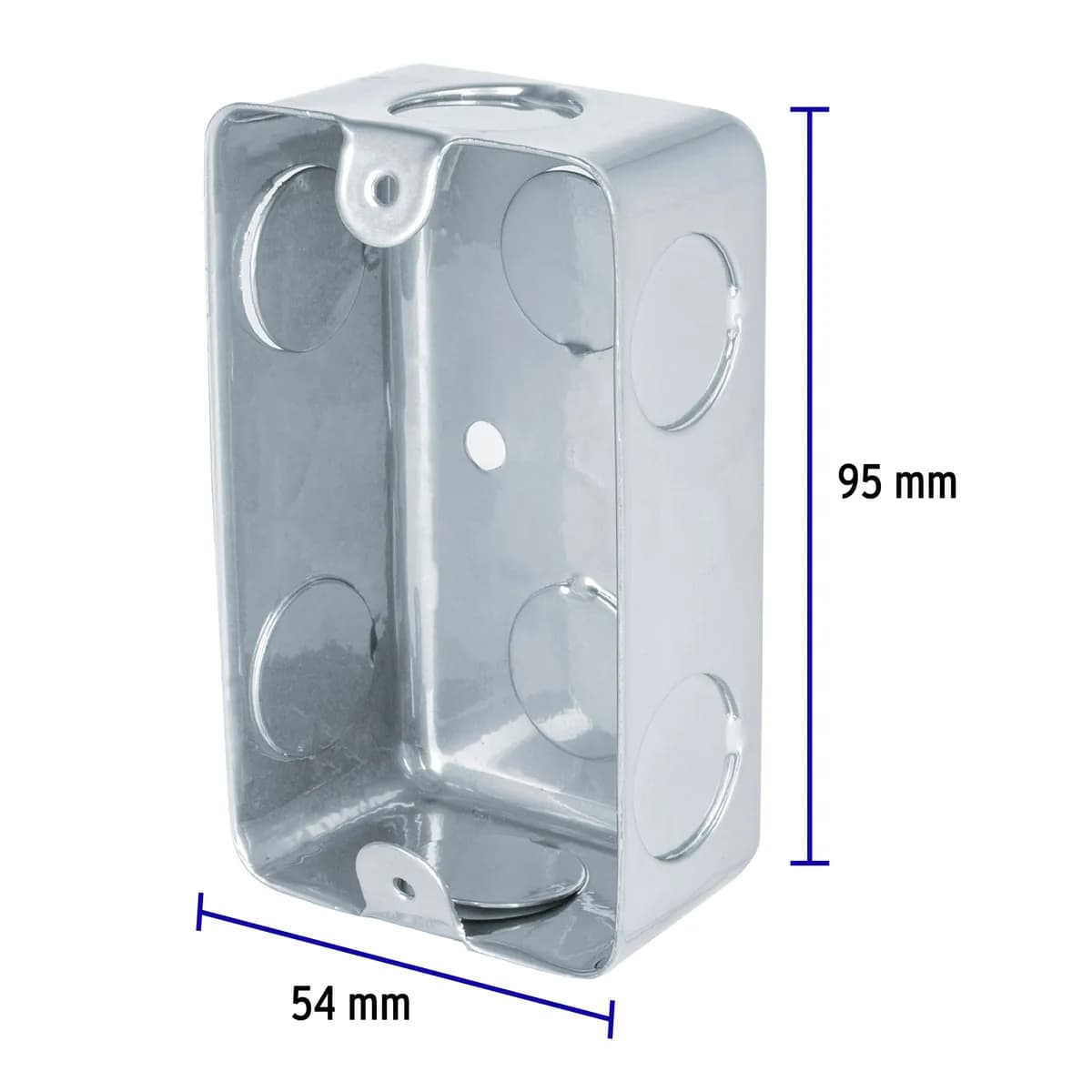Chalupa 2" x 4" Plástica Volteck - 45005