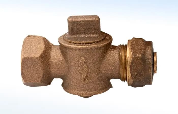 Válvula de Banqueta Fierro a Fierro 19 mm (3/4") Rugo - 87L3/4
