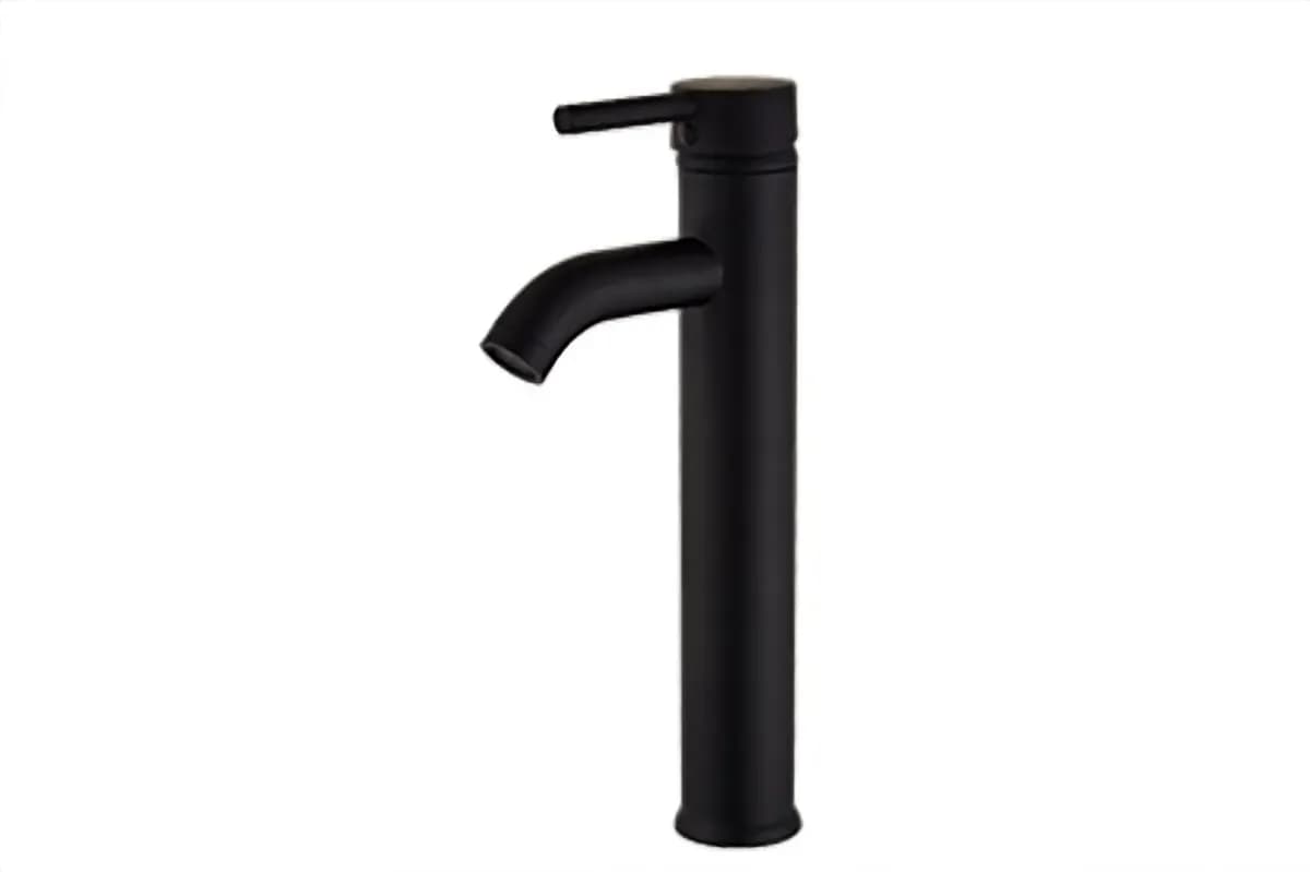 Monomando para Lavabo Negro 30 cm MEER - MZM4102