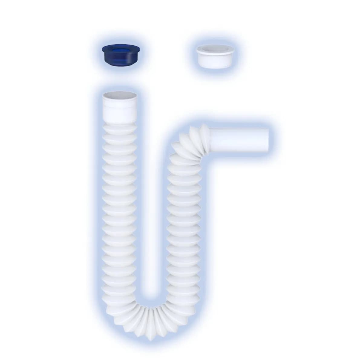 Trampa Flexible Universal con Chupón 1 1/2" y 1 1/4" 80 cm Fleximatic - FLE08