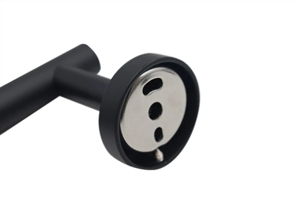 Juego de Accesorios para Baño 4 Piezas Negro Mate Meer - ACC-014