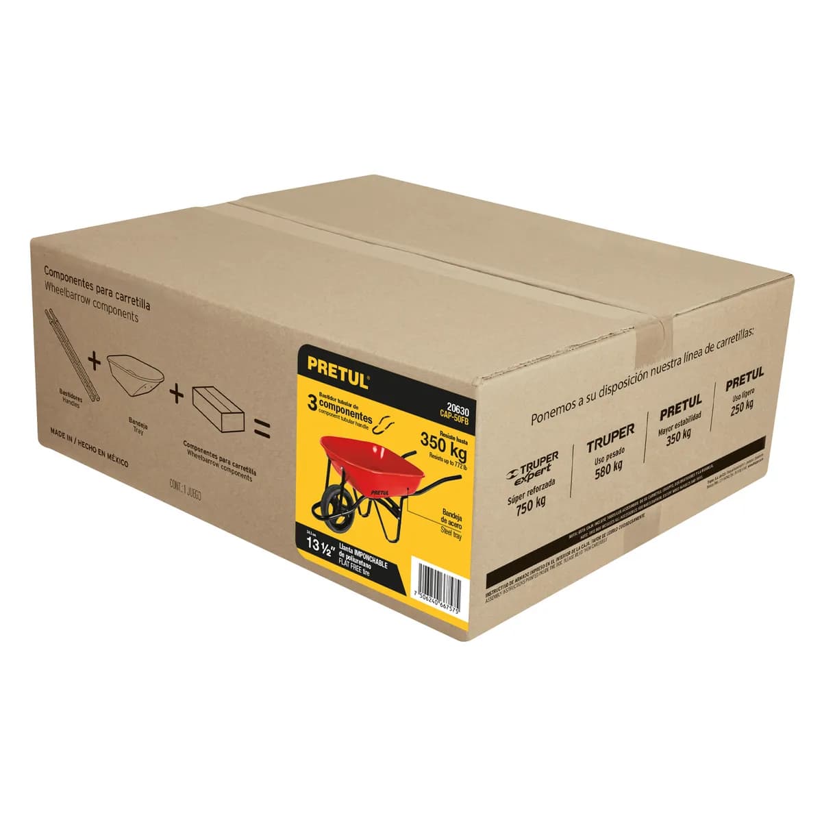 Carretilla 5.5 ft³ Imponchable Pretul - 20630