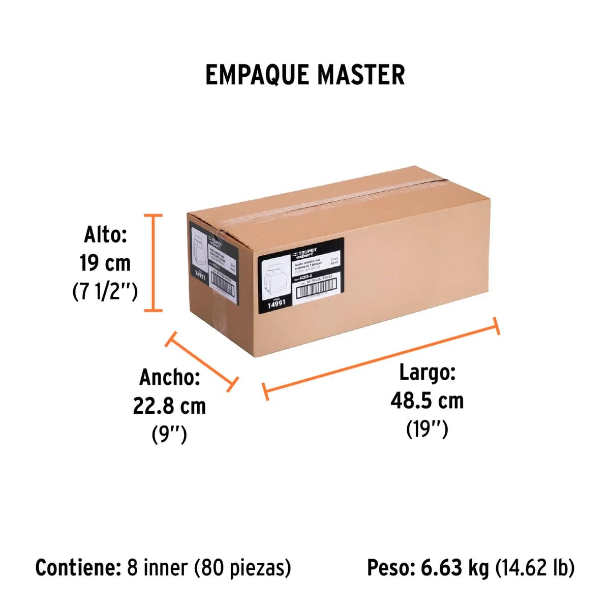 Aceite Sintético para Motor de 2 Tiempos Truper - 14991