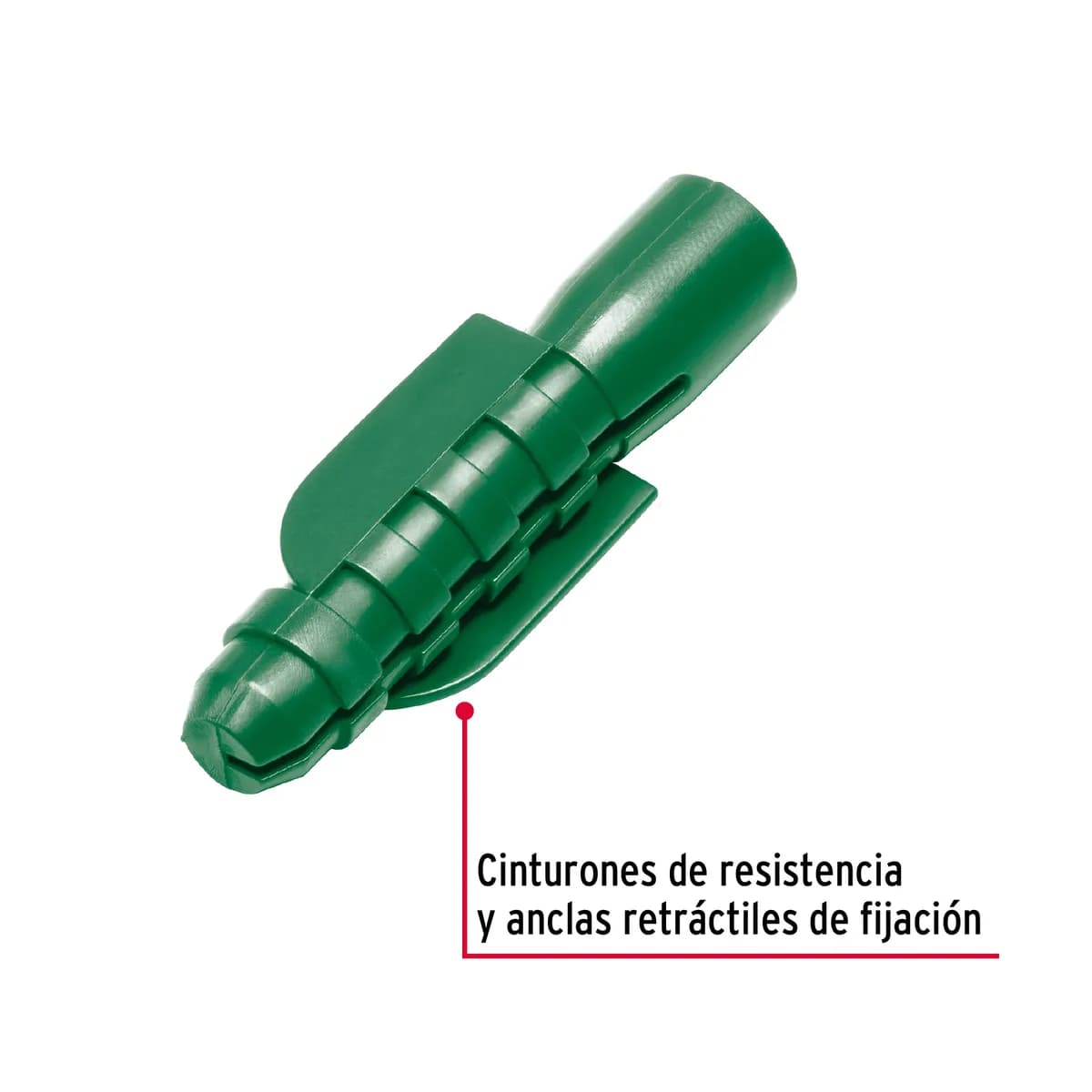 Bolsa con 50 Taquetes de Plástico 1/2" Fiero - 40164