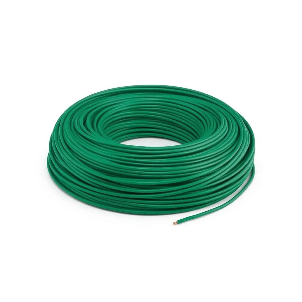 Cable THW Calibre 12 Verde Argos por Metro Tierra Física NOM