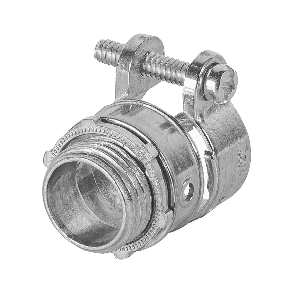 Conector Recto para Tubo Flexible Metálico 1/2" Volteck - 47340