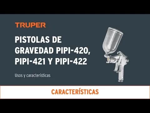 Pistola para Pintar LVMP con Vaso de Aluminio 1.4 mm Truper - 11095