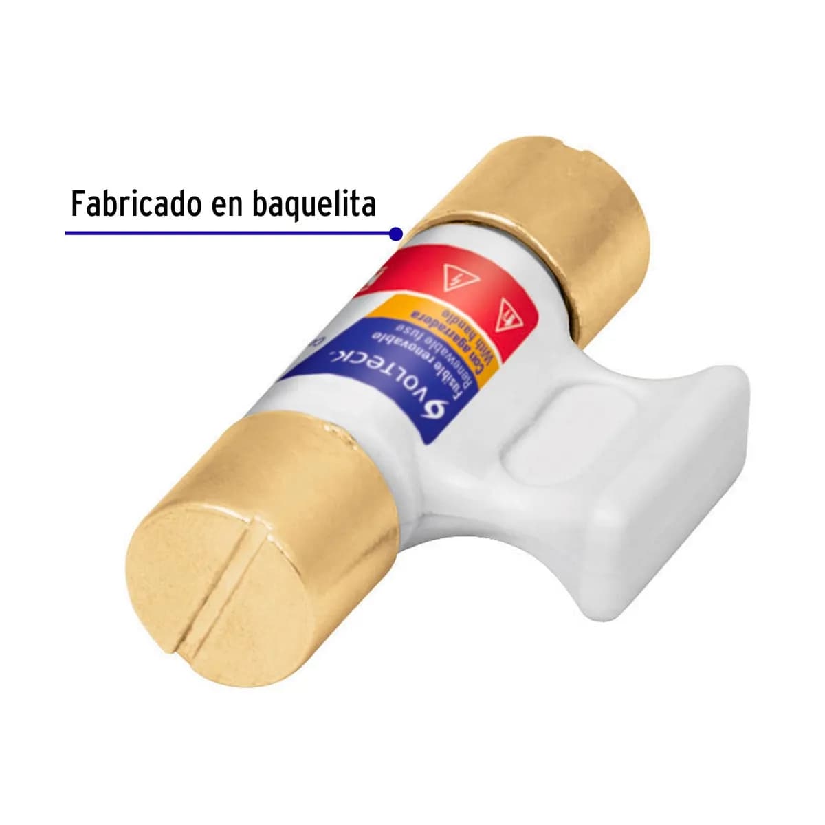Repuesto para Fusible 30 A Volteck - Paquete de 100 Piezas