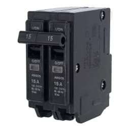 Interruptor Termomagnético 2P 15A Argos Bifásico