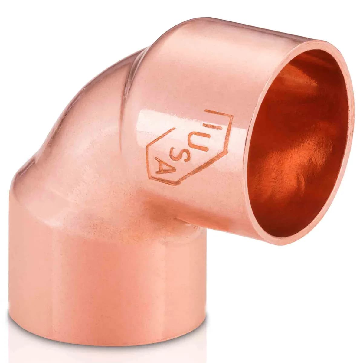 Codo de Cobre 90° 13 mm (1/2") IUSA - 616835