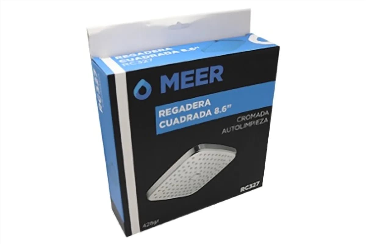 Regadera Cuadrada 9" MEER - RC327