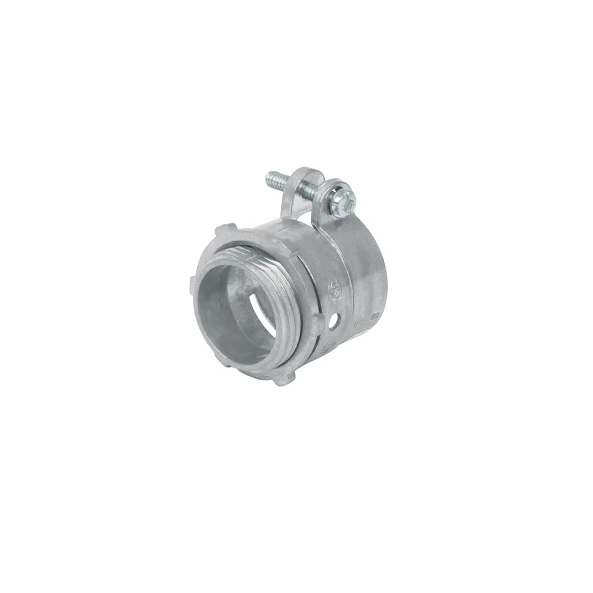 Conector Recto para Tubo Flexible Metálico 1" Volteck - 47342