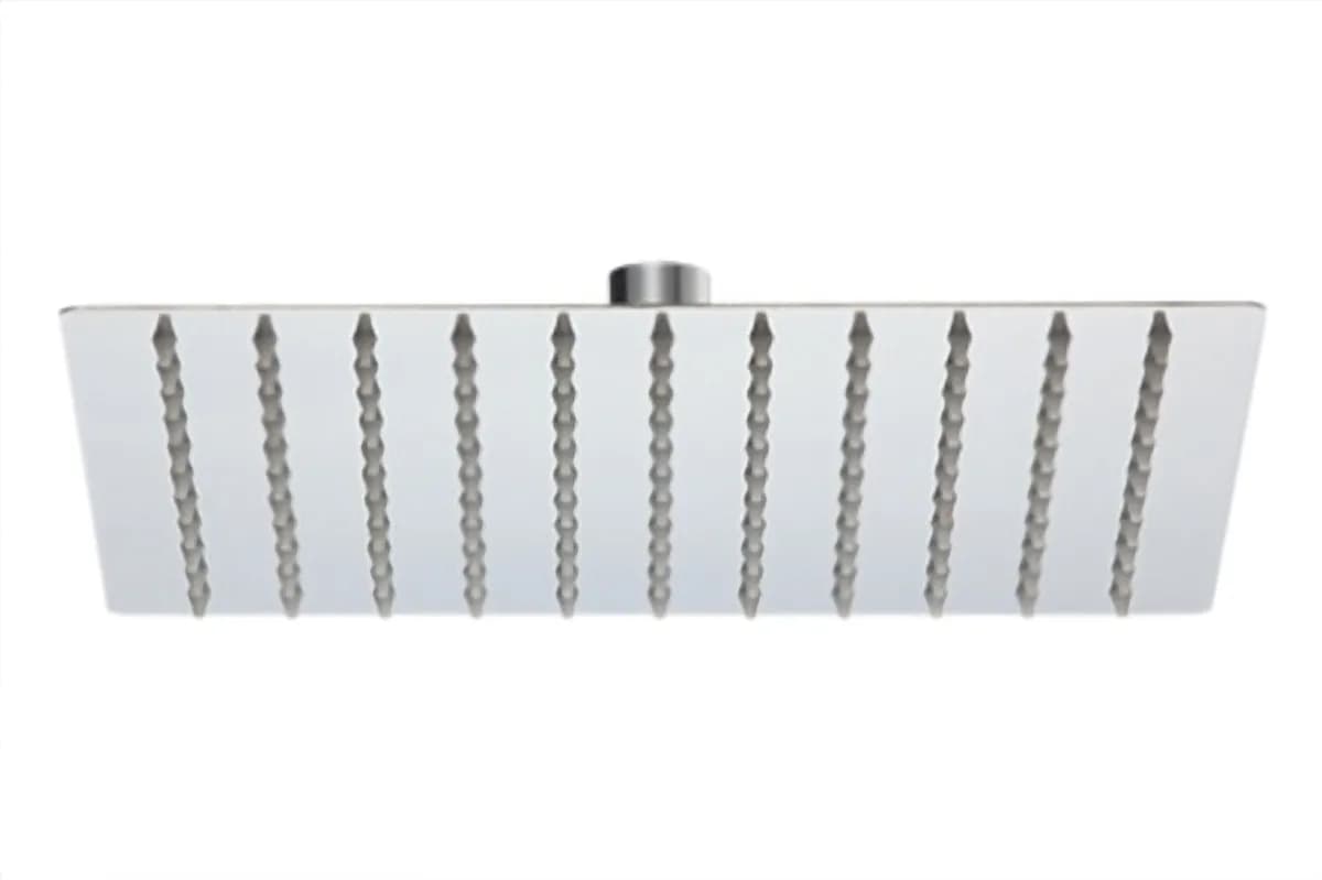 Regadera Cuadrada 10" de Acero Inoxidable Deluxe MEER - RC107