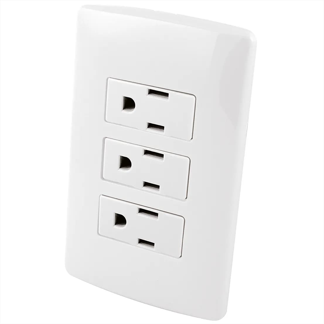 Contacto Triple Aterrizado con Placa AKSI - 118373