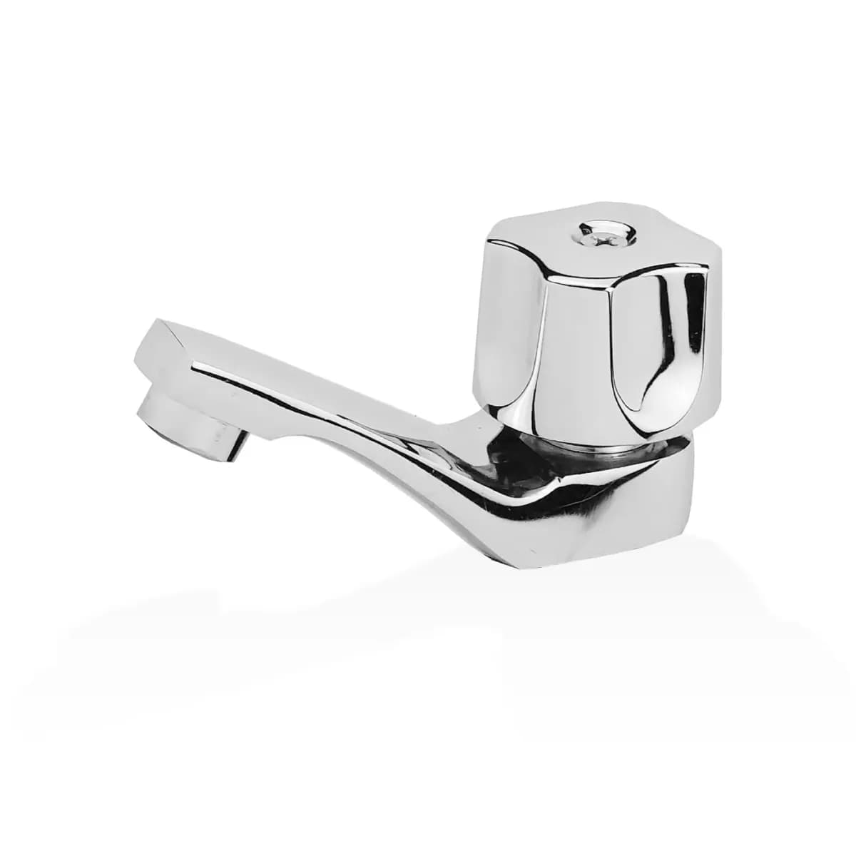 Llave Individual para Lavabo Rugo 16-Q Tauro Cromo
