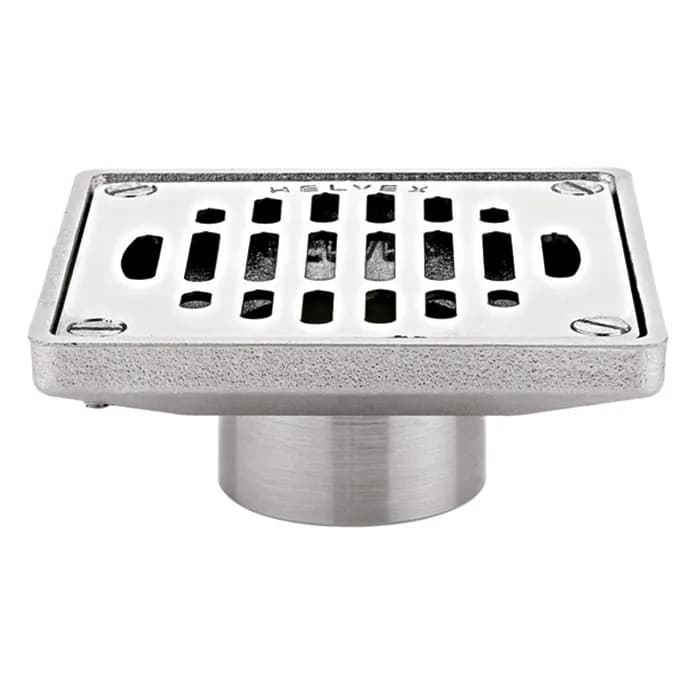 Rebosadero con Rejilla Cuadrada Helvex - H-342C