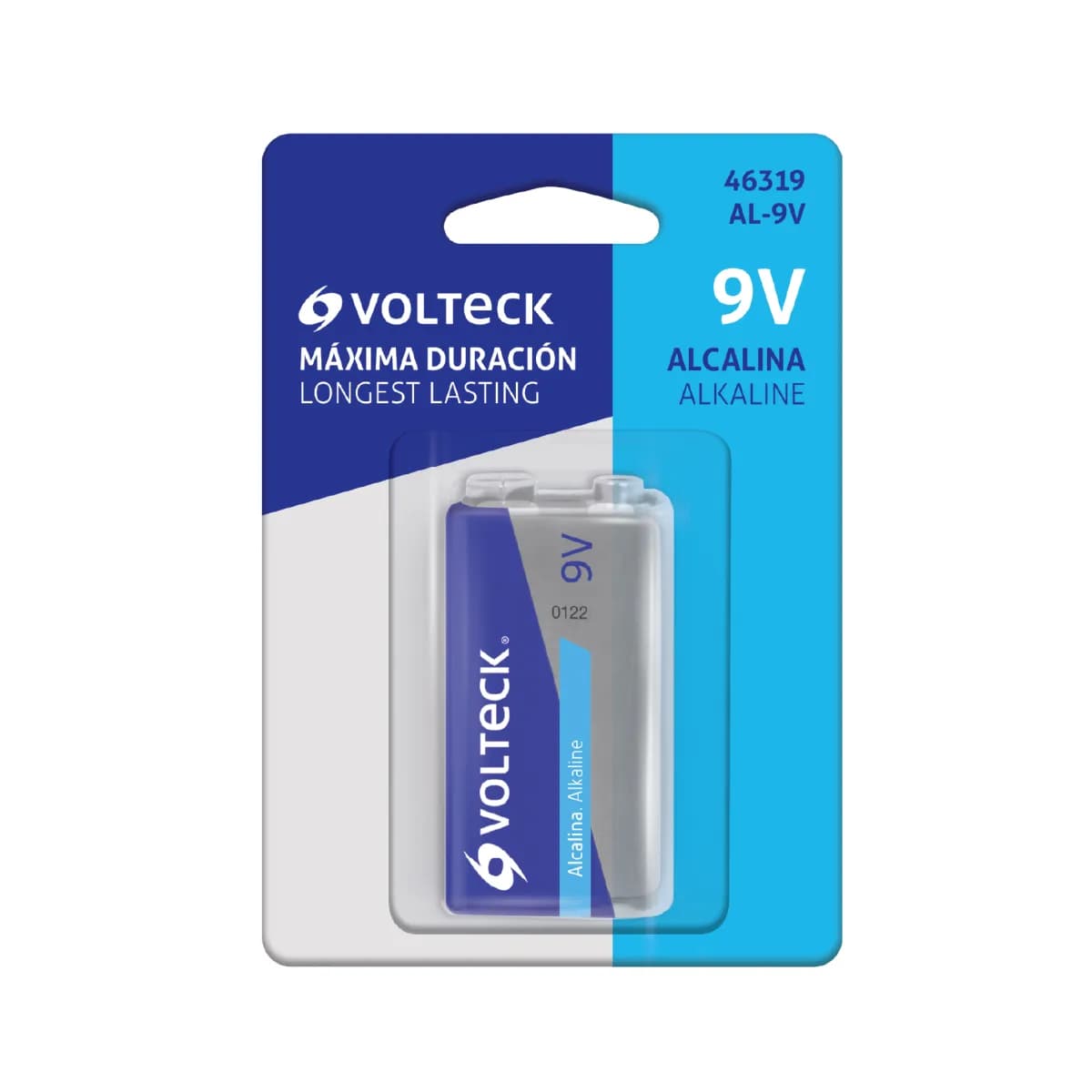 Blíster con 1 Pila 9 V Volteck - 46319