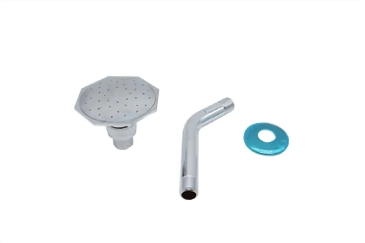 Juego de Regadera Octagonal 3.5" con Brazo y Chapetón MEER - RCT34