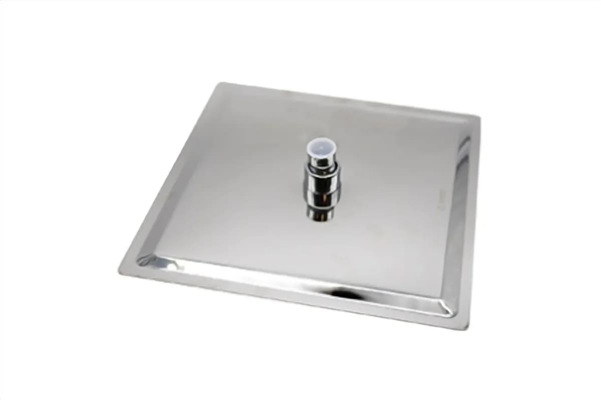 Regadera Cuadrada 10" de Acero Inoxidable Deluxe MEER - RC107
