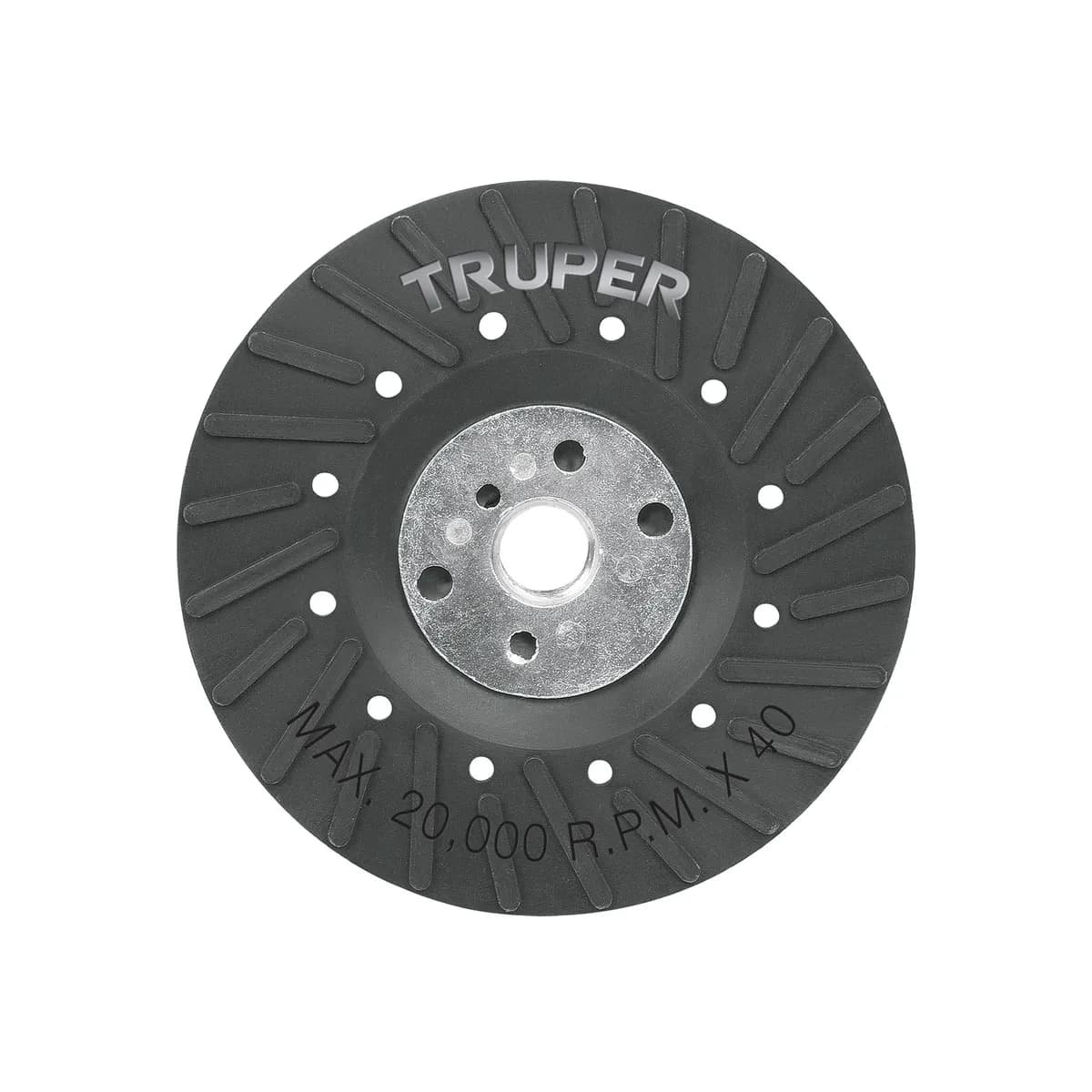 Respaldo para Disco de Lija Eje 5/8" de 4 1/2" Truper - 17273