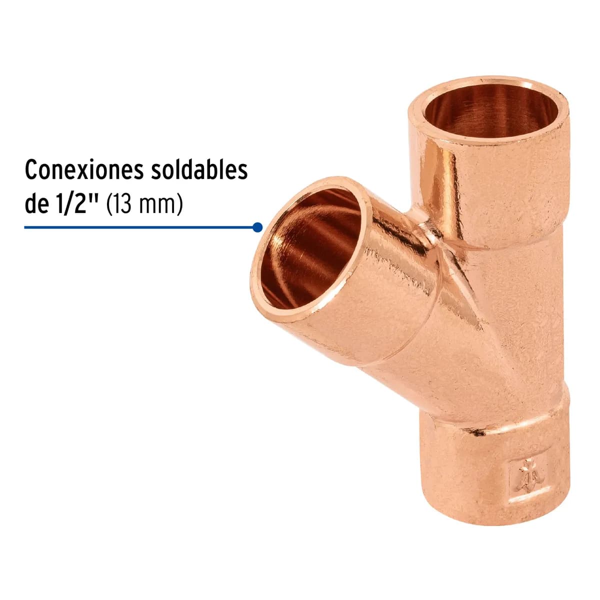 Yee de Cobre 1/2" Foset - 48892