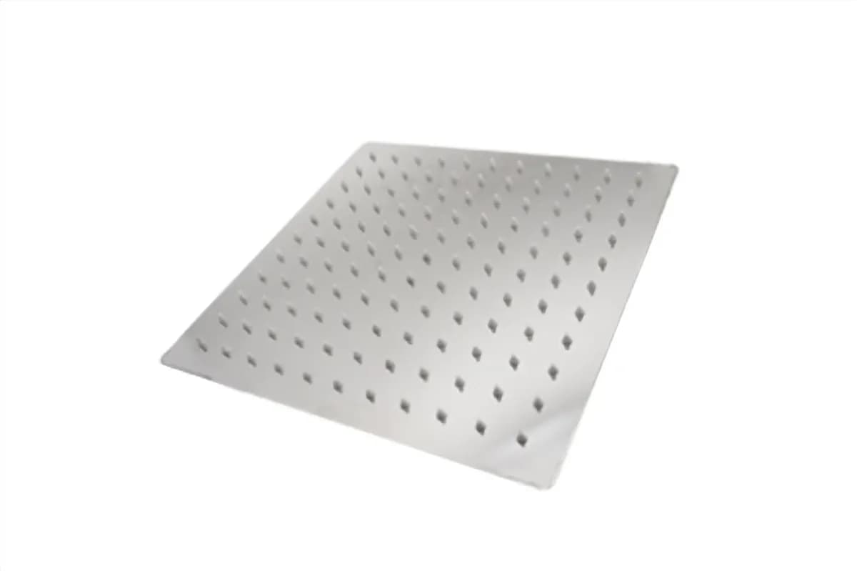 Regadera Cuadrada 10" de Acero Inoxidable Deluxe MEER - RC107