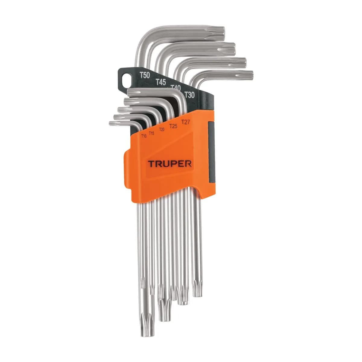 Juego de 9 Llaves Torx Largas Truper - 13647