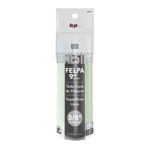 Felpa Econo Roll 9" Pelo 3/8" BYP - FEC19