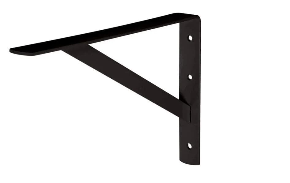 Ménsula Reforzada Negra 10" x 16" AKSI - 104752