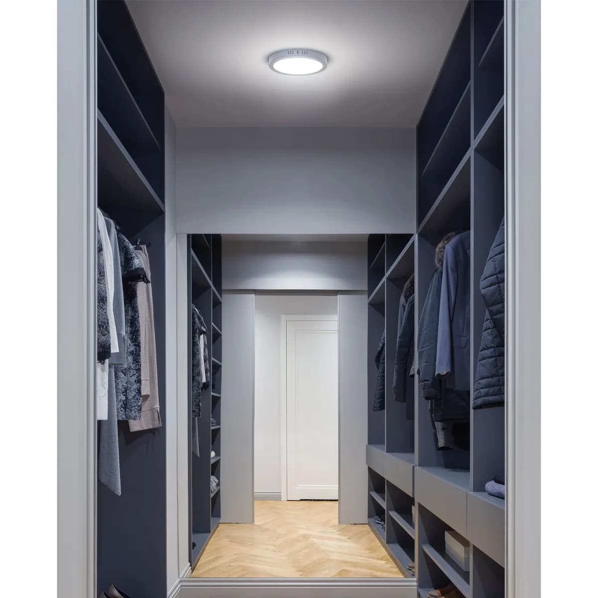 Luminario LED de Plafón 12 W Redondo Gris Volteck - 47347