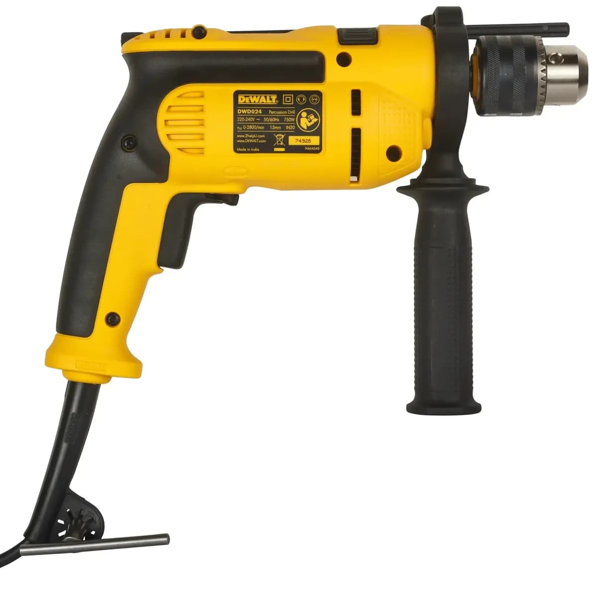 Rotomartillo 1/2" Velocidad Variable y Reversible DeWalt - DW-DWD024