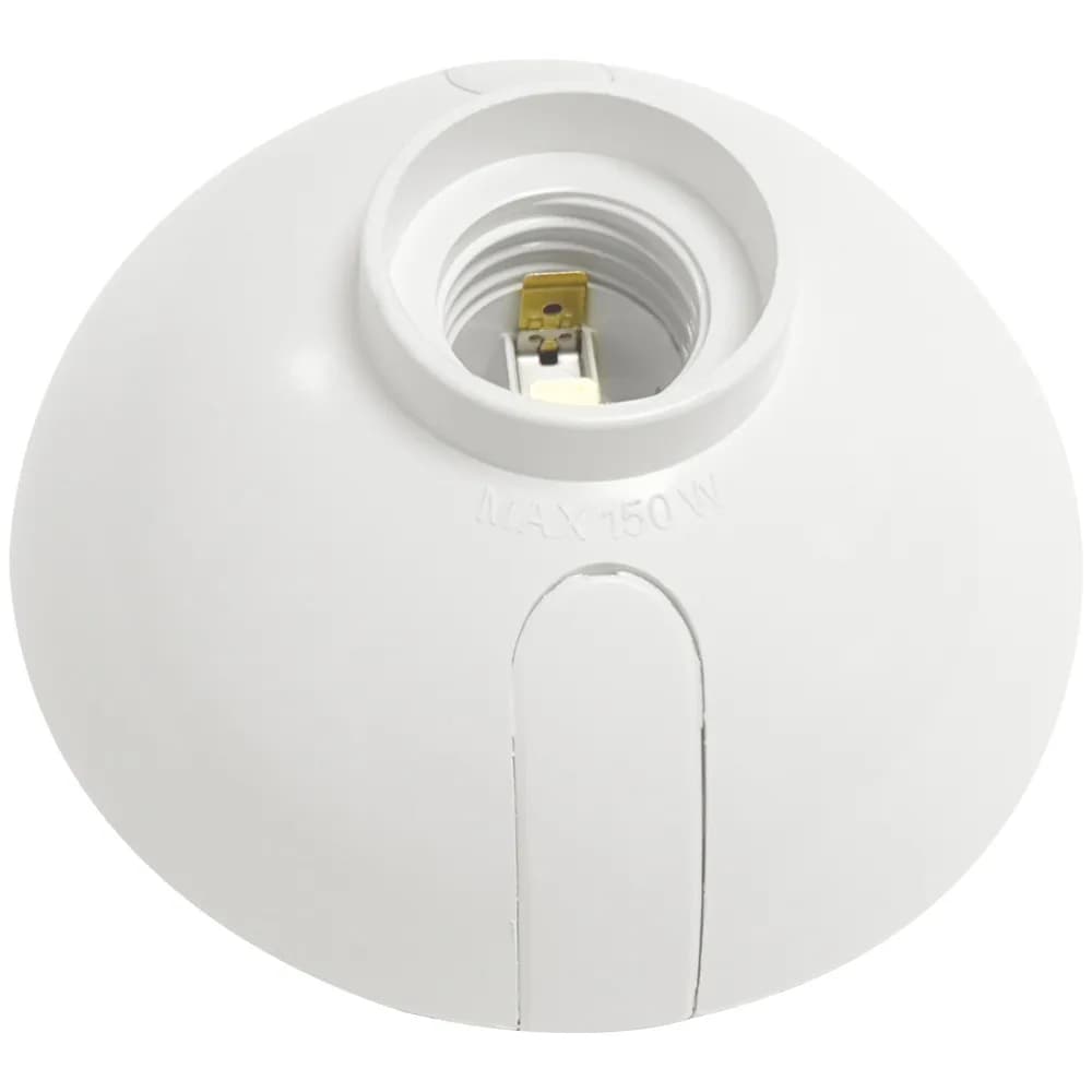 Portalámparas de Plástico para Sobreponer Blanco Argos - 9400190