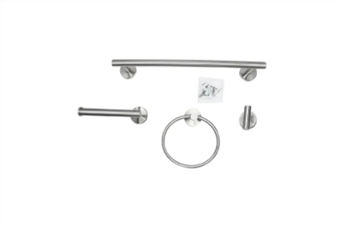Juego de Accesorios para Baño 4 Piezas Satín Meer - ACC-013