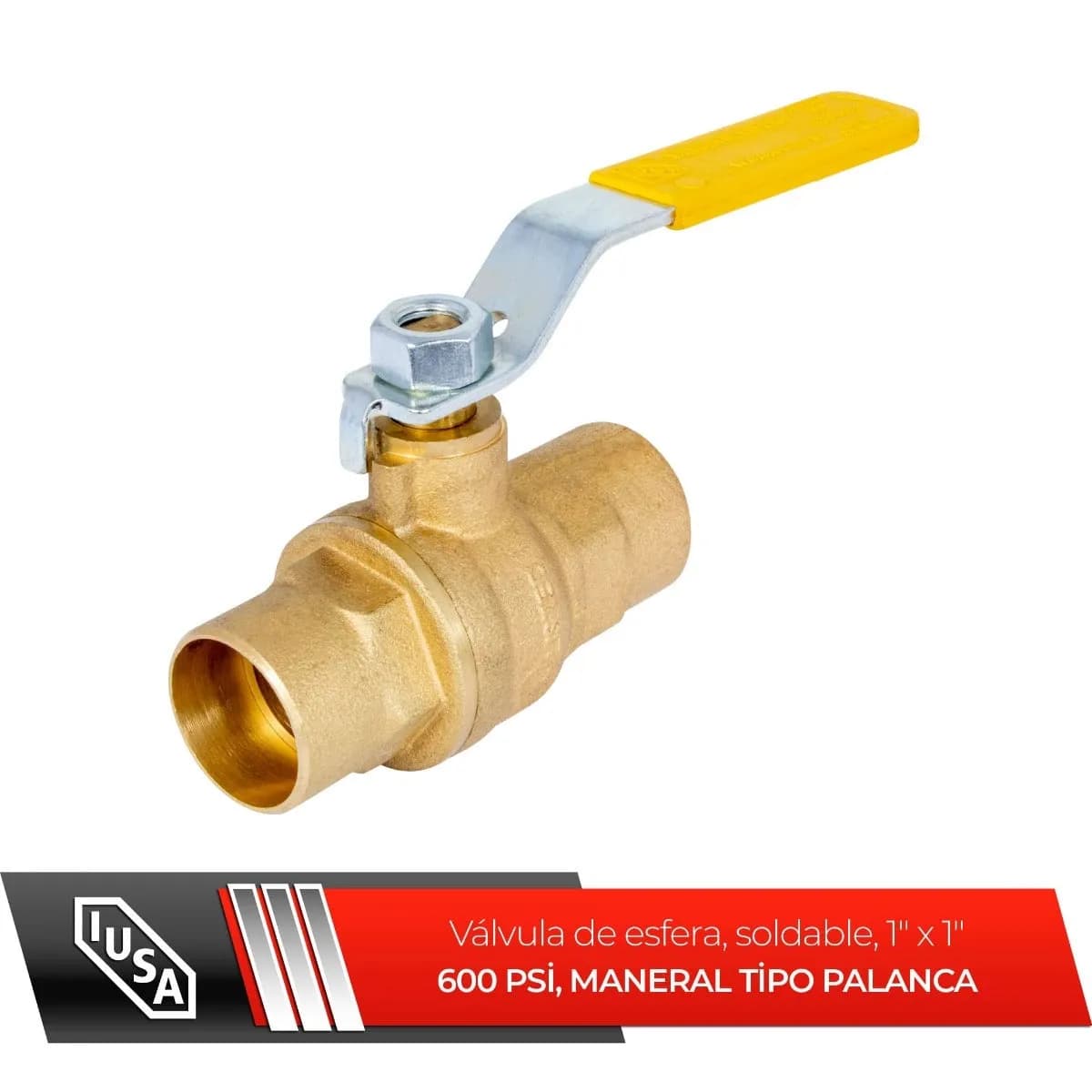 Válvula de Esfera Soldable 1" IUSA - 311741