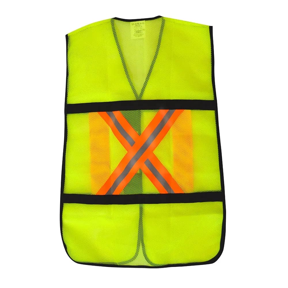 Chaleco de Seguridad con Bandas Reflejantes Verde BYP - CVR00