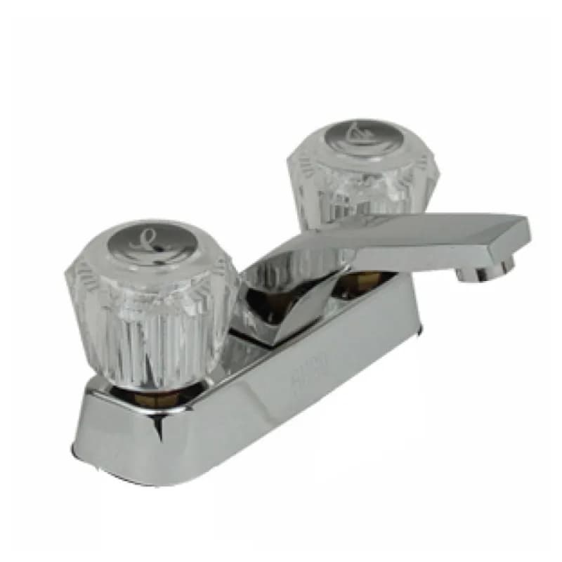 Mezcladora para Lavabo Rugo 24-CL Acrílico Cromo 10cm