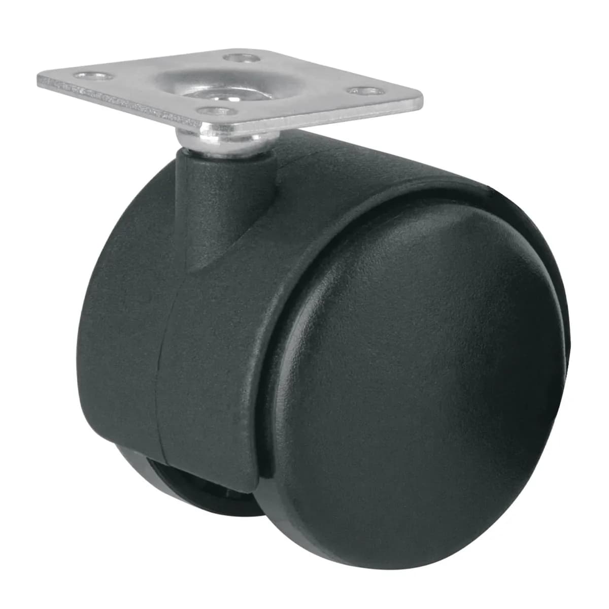 Rueda Tipo Yoyo con Placa sin Freno 50 mm Fiero - 44385