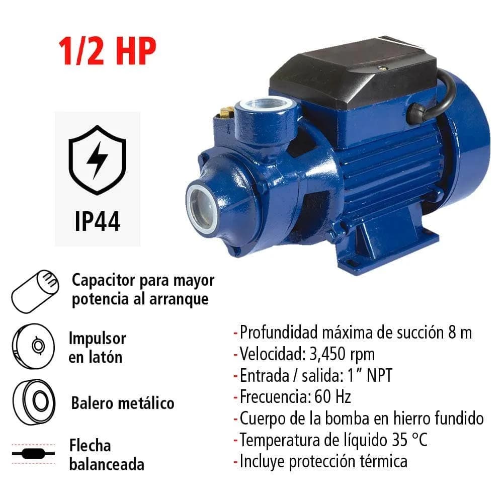 Bomba Periférica Primo 1/2 HP 120 V IUSA - 619696