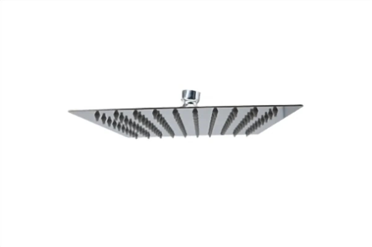 Regadera Cuadrada 8" de Acero Inoxidable Deluxe MEER - RC11
