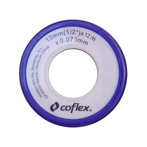 Cinta Teflón 1/2" x 12 m COFLEX - WT12120