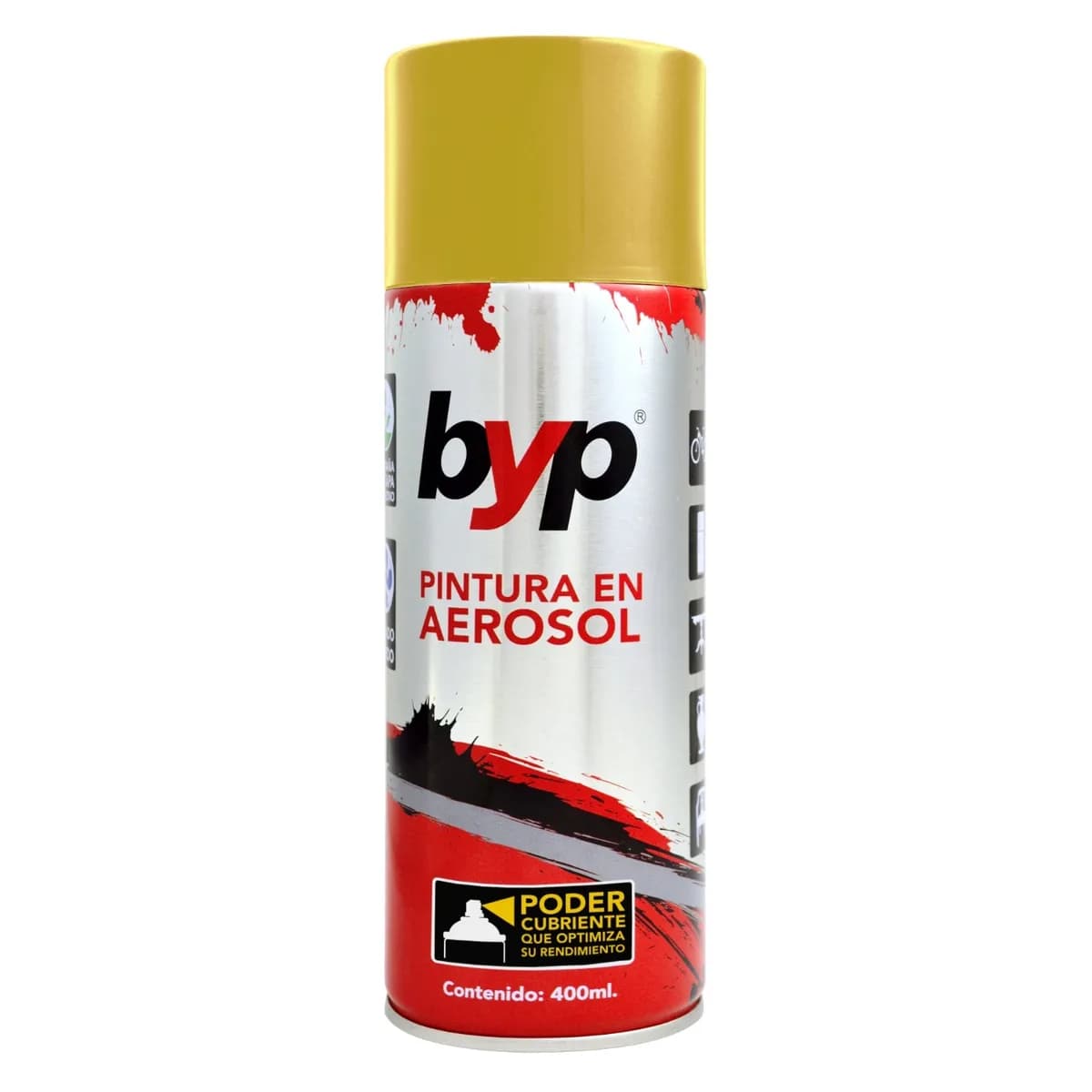 Pintura en Aerosol Oro Rico BYP - AORI