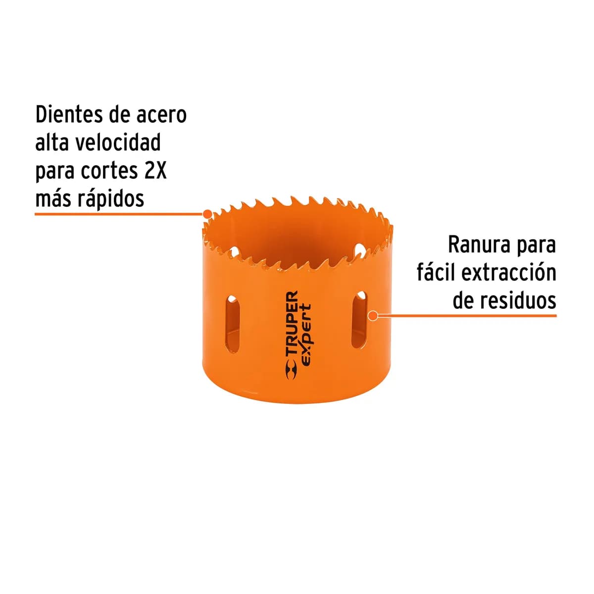 Brocasierra Bimetálica Truper Expert 2 1/2" - 18119