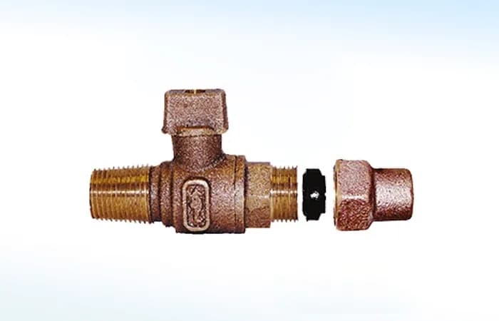 Válvula de Inserción PE al PE 19 mm (3/4") Rugo - 81P3/4